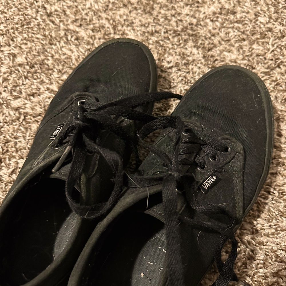 Black Vans
